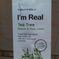 Лосьон Tony Moly I'm Real Tea Tree Sebum Pore Lotion