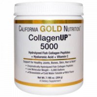 Коллаген California Gold Nutrition Collagenup 5000, Marine-Sourced Collagen Peptides + Hyaluronic Acid & Vitamin C
