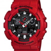 Часы Casio G-Shock GA-100-B-4AER