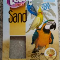 Песок с ракушками для птиц Lolo pets