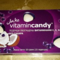 Леденцы обогащенные витаминами Jake vitamin candy