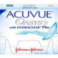Контактные линзы Acuvue Oasys with Hydraclear Plus