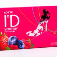 Жевательная резинка Lotte ID Mixberry