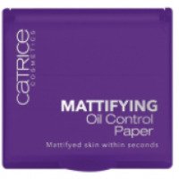 Матирующие салфетки для лица Catrice Mattifying Oil Control Paper