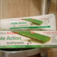 Зубная паста AirSun Triple Action Aloe Vera
