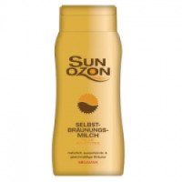 Молочко-автозагар Rossmann "Sun Ozon" для светлой кожи