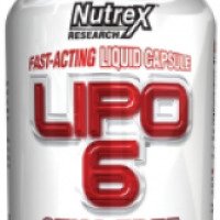 Жиросжигатель Nutrex Lipo 6 STIM-FREE