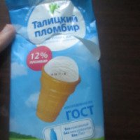 Мороженое Талосто Талицкий пломбир