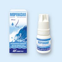 Препарат для увлажнения слизистой оболочки носа "Мореназал"