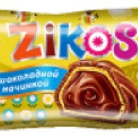 Вафельные конфеты Мануйлов Zikos глазированные