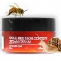 Улиточный крем для лица Benton Snail Bee High Content Steam Cream с пчелиным ядом