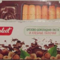 Орехово-шоколадная паста c хлебными палочками Spleet