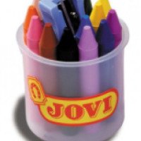 Восковые цветные карандаши Jovi