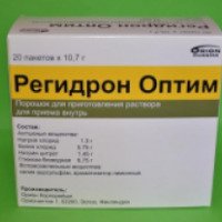 Препарат Orion Pharma "Регидрон Оптим"