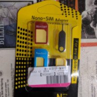 Набор адаптеров для SIM-карт Aliexpress Nano-Siim Adapter