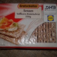 Хлебцы Grafschafter "Sesam Vollkorn Knackebrot" с кунжутом