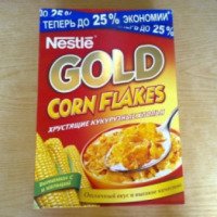 Кукурузные хлопья Nestle Gold Corn Flakes