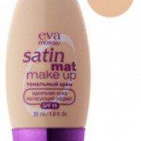 Тональный крем Eva satin mat make up