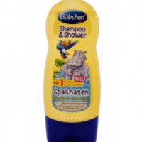 Детский шампунь для мытья волос и тела Bubchen "Лимпопо"