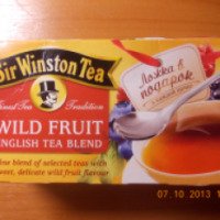 Чай черный байховый Sir Winston Tea с лесными ягодами