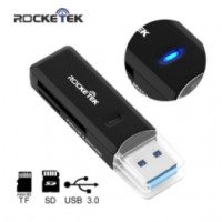 Внешний картридер Rocketek USB 3.0