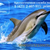 Платежная карта Банк Приморье "Мой дельфин и Три Кота"