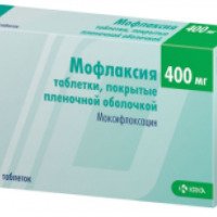 Противомикробный препарат KRKA "Мофлаксия"