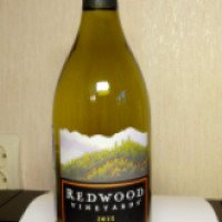 Вино белое полусухое Redwood Vineyards California 2015 Cardonnay