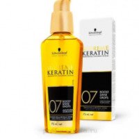 Сыворотка для волос Schwarzkopf Professional "Supreme Keratin Boost Shine Drops Serum"