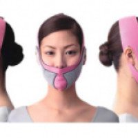 Эластичная маска-повязка для укрепления лицевых мышц