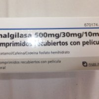 Таблетки от головной боли Faes Farma, S. A. "Analgilasa"