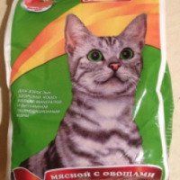 Сухой корм для кошек Tom Cat "Мясной с овощами"