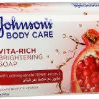 Мыло Johnson's Body Care Vita-Rich преображающее с экстрактом цветка граната
