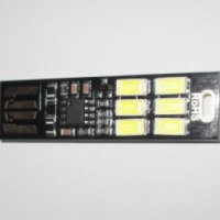 Сенсорный диммируемый USB светильник Keychain Touch Dimmer 6LED 1W 5V
