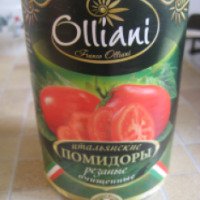 Итальянские помидоры "Olliani" очищенные, резаные