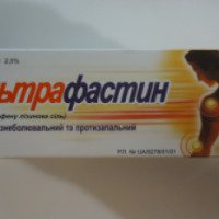 Гель противовоспалительный Medana Pharma "Ультрафастин"