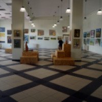 Выставка картин Самарских художников в ТЦ "Европа" (Россия, Самара)