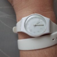 Часы наручные Swatch "WHITE BISHOP"