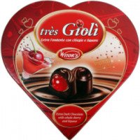 Конфеты шоколадные из горького шоколада Witor's Tres Gioli