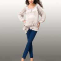 Джинсовые брюки для беременных Dianora