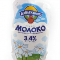 Молоко "Давлеканово" Экстра 3,4%