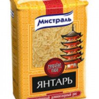 Рис пропаренный Мистраль "Янтарь"