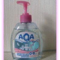 Средство для подмывания девочек AQA Baby