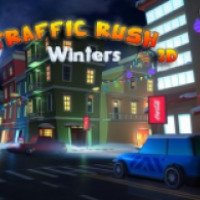 Зимнее безумие на дорогах 3D (Traffic rush winters 3D) - игра для Android