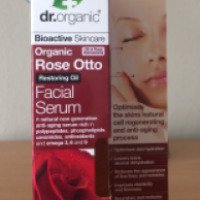 Сыворотка для лица Dr. Organic "Rose Otto"