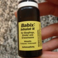 Детские капли для ингаляции Babix Inhalat N