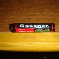 Батарейки мизинчиковые gassner