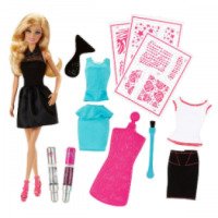 Игровой набор для девочек Barbie "Модная студия для создания сияющих нарядов"