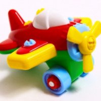Игрушечный самолет-конструктор Toys Plast