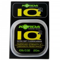 Леска флюорокарбон Korda IQ2 Extra Soft